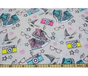 Jersey - Sneakers pastell